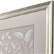 Vines on Linen White and Gray and Beige and Neutral Framed Art, Propac