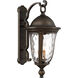 Havenwood 5 Light 31 inch Tavira Bronze And Alder Silver Outdoor Wall Mount, Great Outdoors 