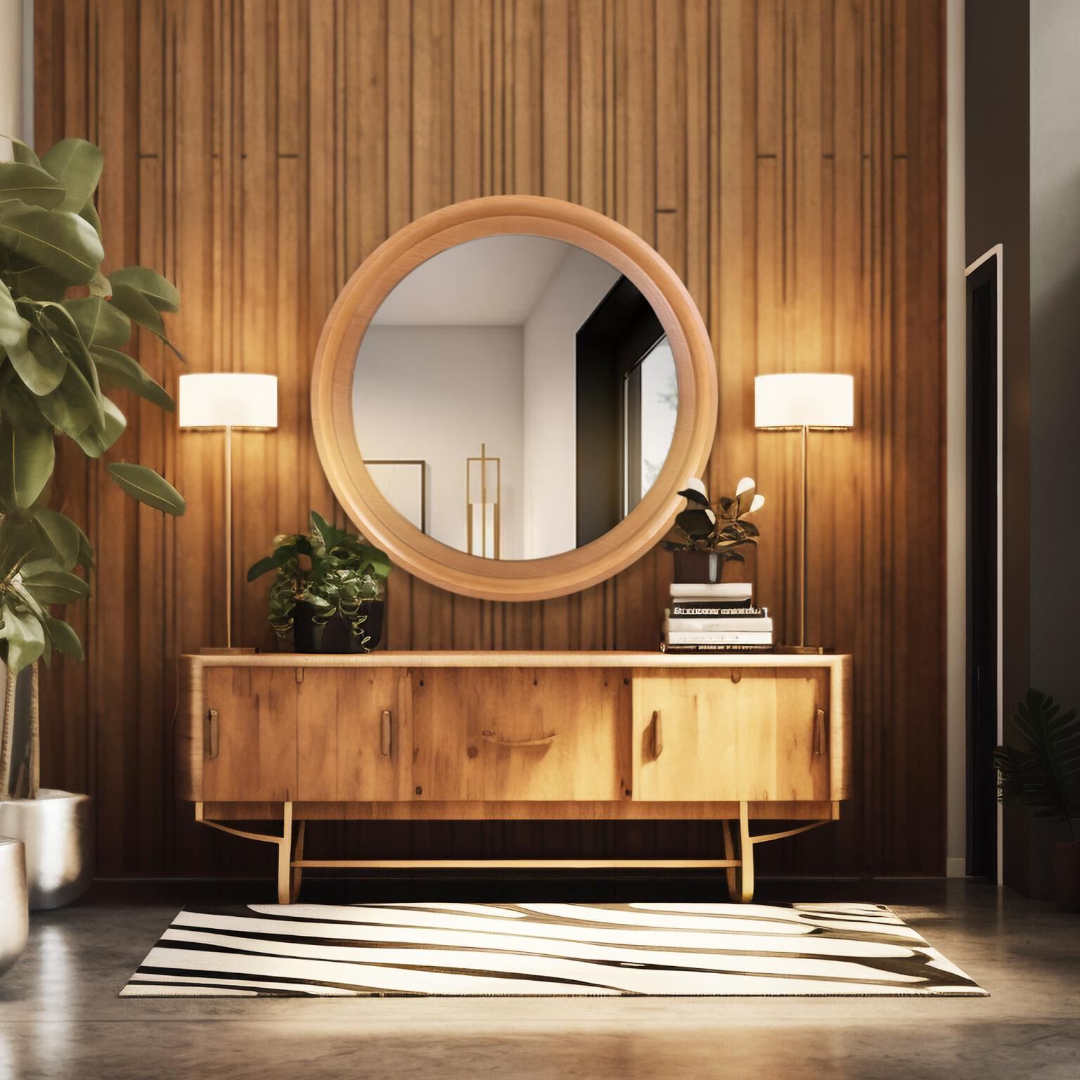 Danton 40 X 40 inch Brown Mirror