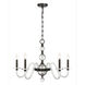 Aragon 5 Light 29 inch Mediterranean Bronze Chandelier Ceiling Light