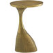 Ishaan 24 X 13 inch Antique Brass Accent Table