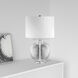 Taylor 23.5 inch 100.00 watt Clear Decorative Table Lamp Portable Light, Decorative
