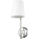 Winward 1 Light 6 inch Polished Nickel Wall Sconce Wall Light