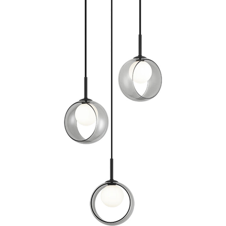 Delcia 3 Light 14.13 inch Pendant