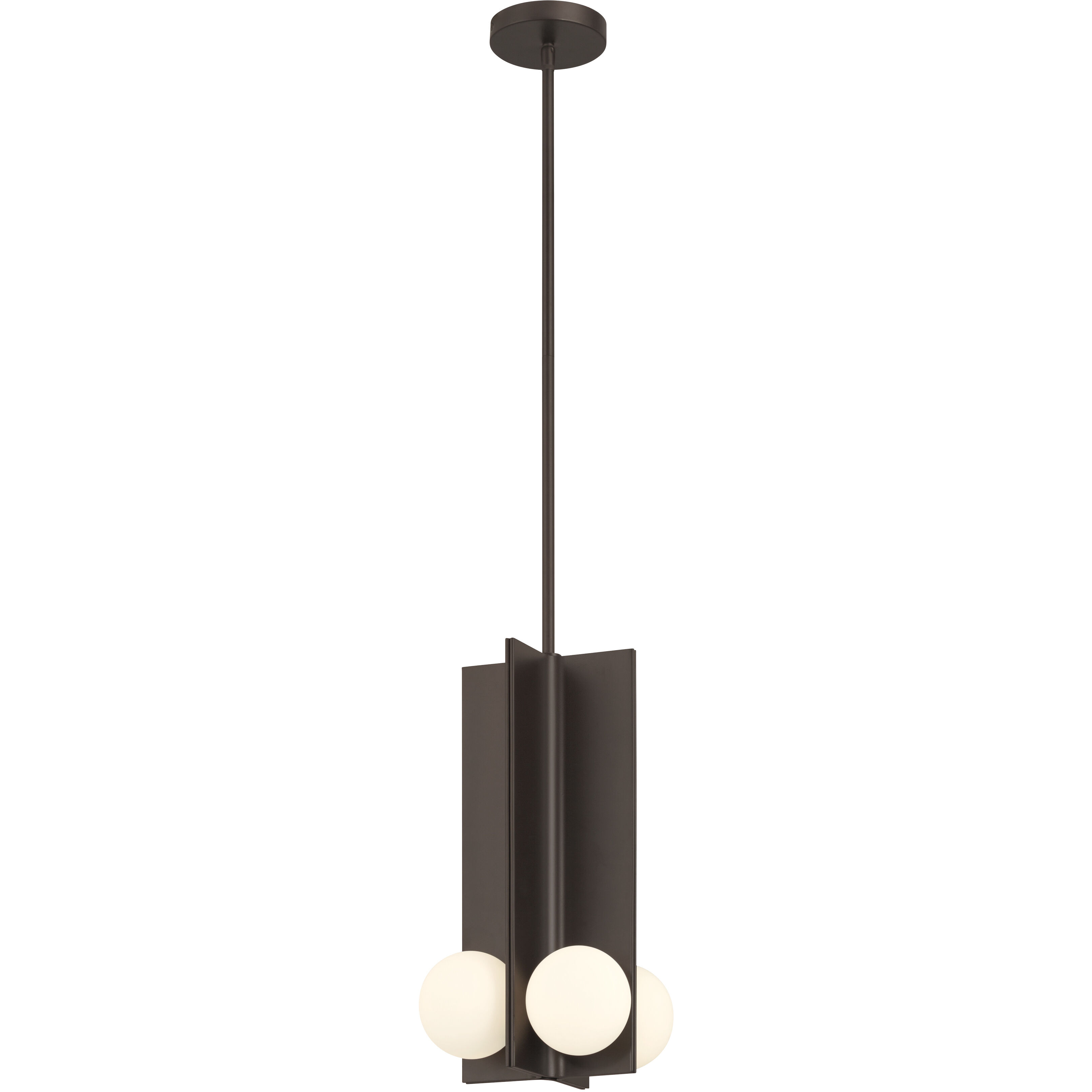 Vestra LED 10.5 inch Dark Bronze Pendant Ceiling Light