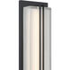 Driftwood 6 inch Black ADA Wall Sconce Wall Light