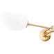 Breton 1 Light 28 inch Modern Gold Wall Sconce Wall Light