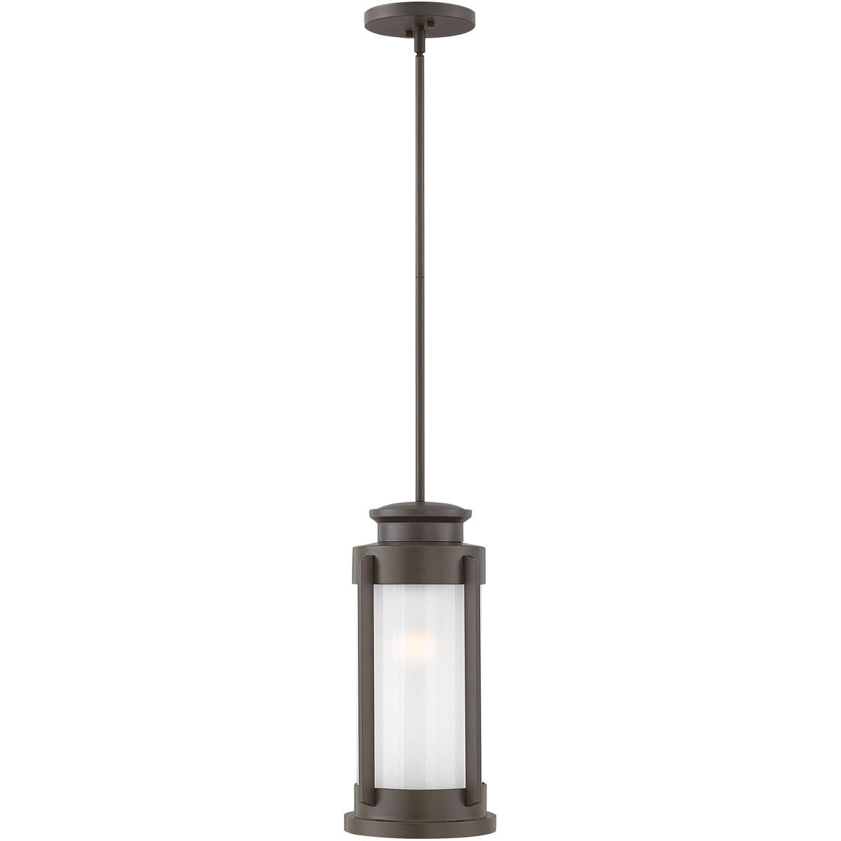 Briggs 1 Light 8.75 inch Buckeye Bronze Outdoor Hanging Lantern