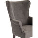 Seville Medium Gray and Black Chair