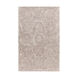 Henna 96 X 60 inch Gray and Gray Area Rug, Wool and Viscose