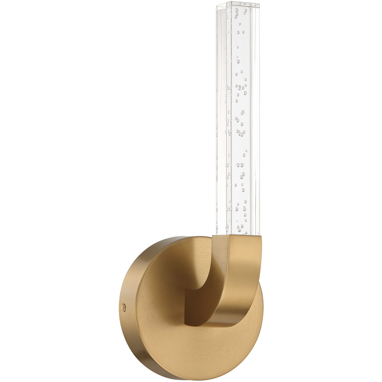 Del Mar LED 5.25 inch Warm Brass Wall Sconce Wall Light