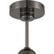Neveh 1 Light 8 inch Gun Metal Semi Flush Ceiling Light