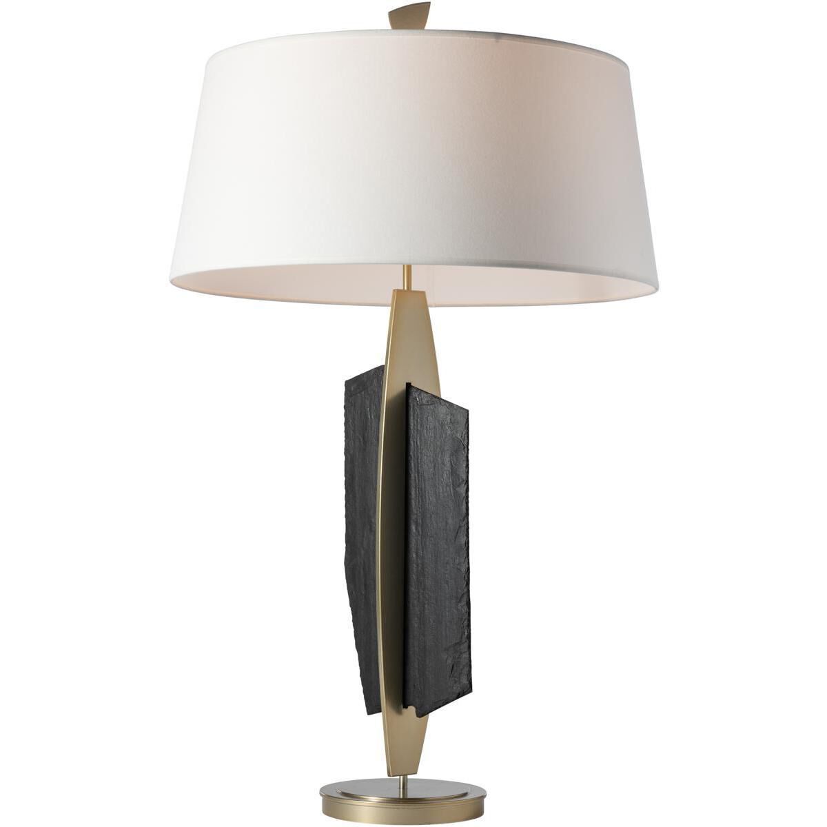 Cambrian 35.3 inch 60 watt Modern Brass Table Lamp Portable Light