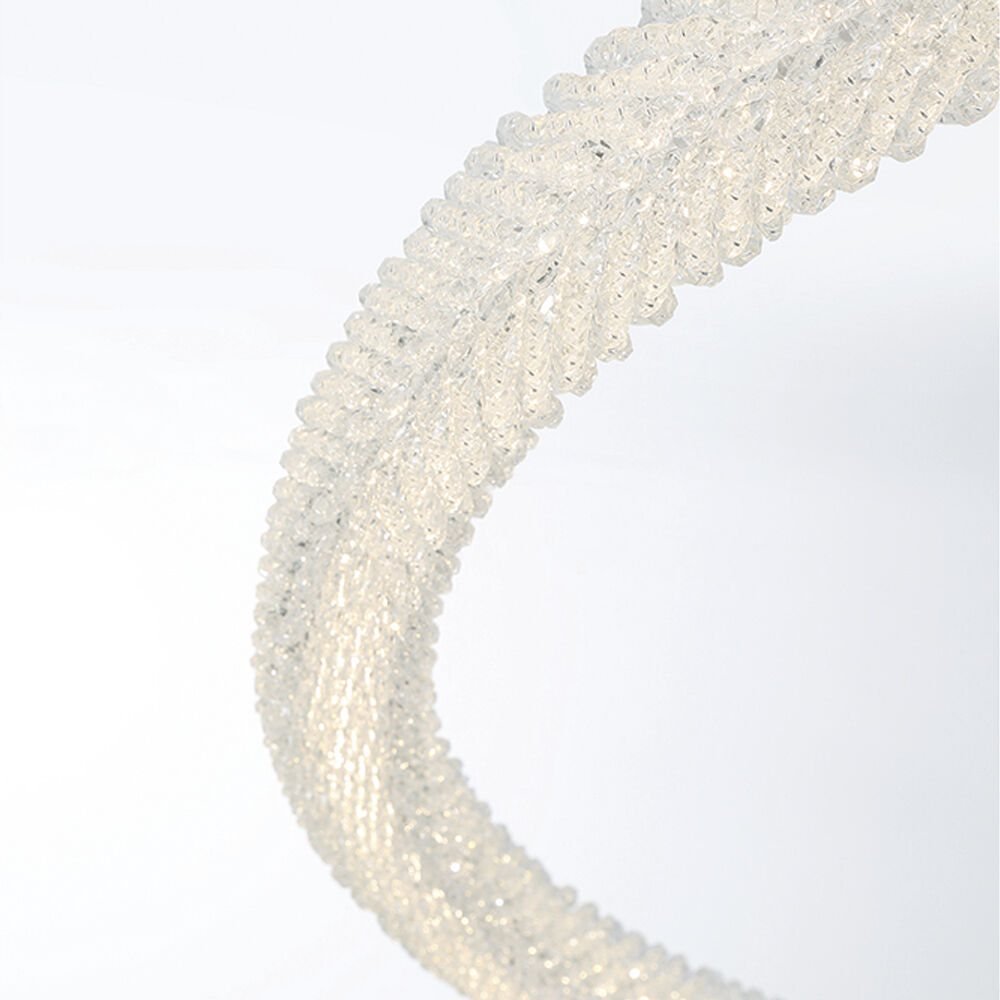 Sassi LED 60 inch Chrome Chandelier Ceiling Light