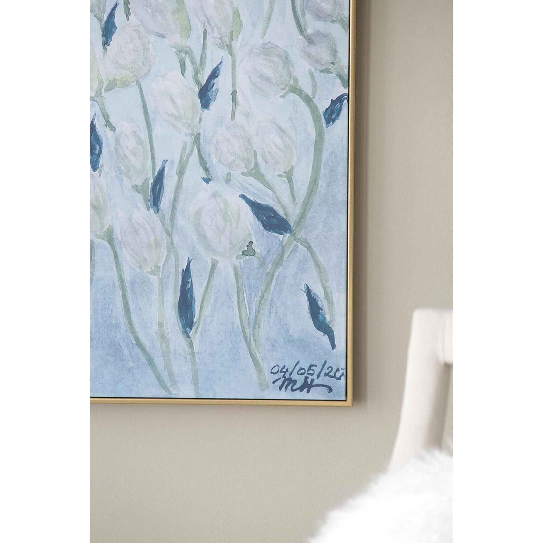 Botanical Blue Wall Art
