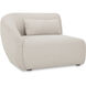Amelia White Sofa, Left