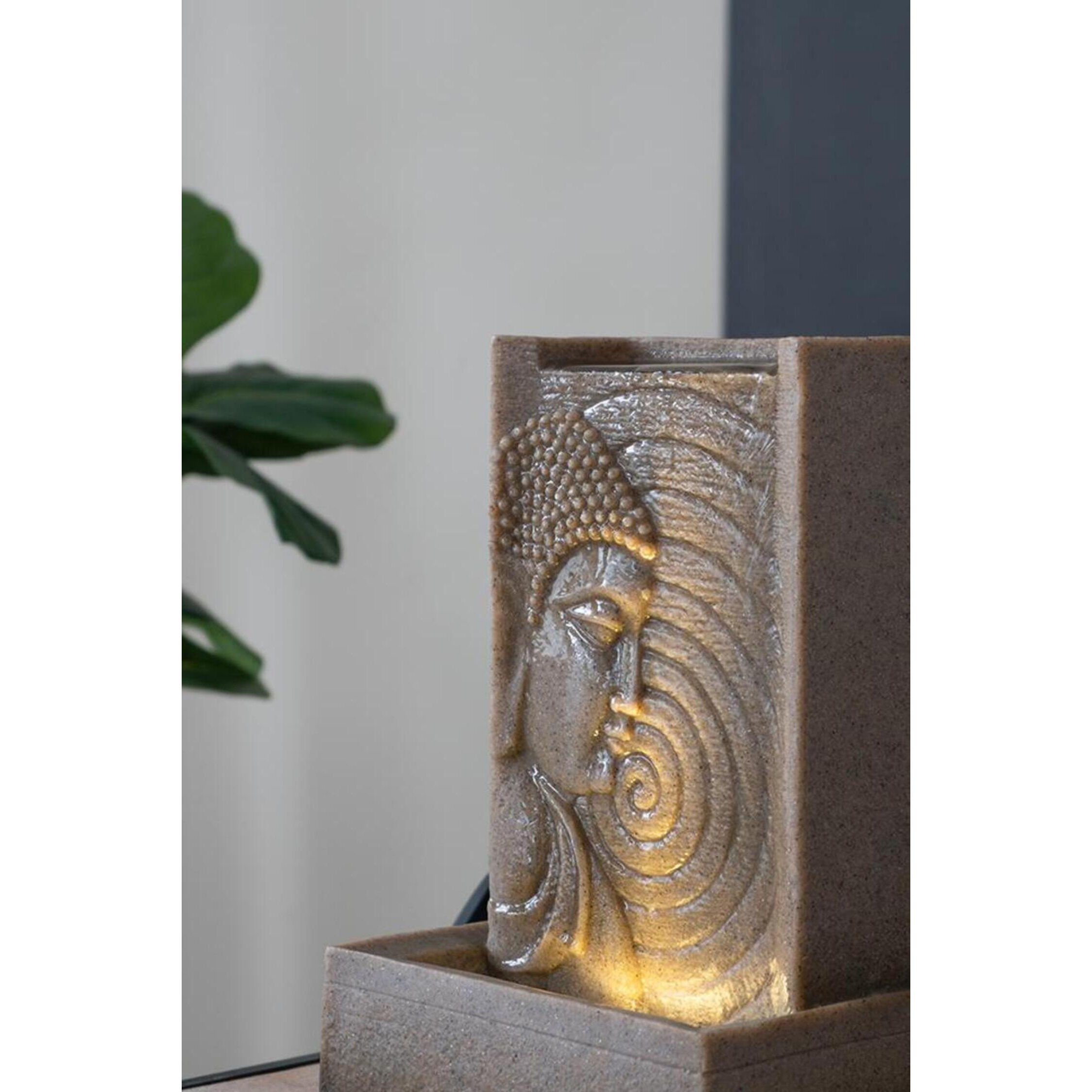 Florence 18 inch Blue/Cream Garden Stool