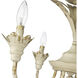 Lillianne 6 Light 28.5 inch Antique Ivory Semi-Flush Mount Ceiling Light