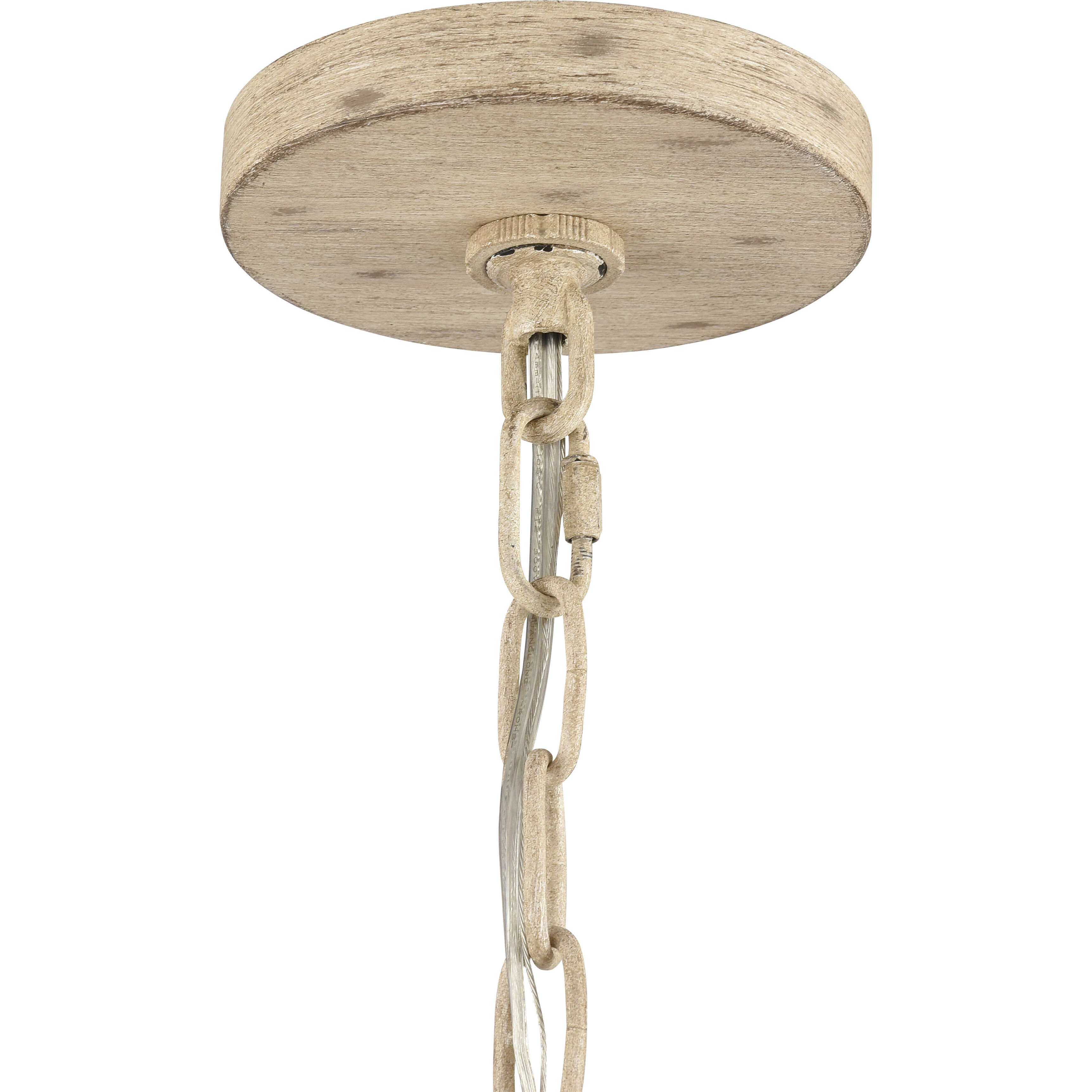 Ellisville 4 Light 17.25 inch Antique Cream Chandelier Ceiling Light