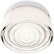 Tuck LED 5.38 inch Black Outdoor Flush Mount