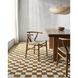 Damier 120 X 96 inch Light Sage / Medium Gray Handmade Rug in 8 x 10