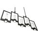 Hanson LED 19.5 inch Black Outdoor Wall Sconce