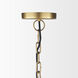 Karina 24 inch Gold Pendant Light Ceiling Light