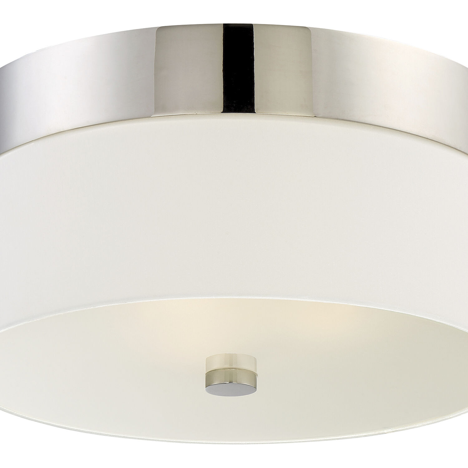 Grayson 3 Light 16 inch Polished Nickel Flush Ceiling Light