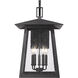Rainer Outdoor Wall Light in Black, G9