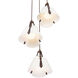 Embrace 3 Light 20.5 inch Pearlized Antique Brass Pendant Ceiling Light