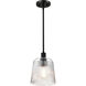 Grayson 8 inch Matte Black Pendant Ceiling Light