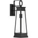 Payne 1 Light 21.38 inch Matte Black Outdoor Wall Lantern