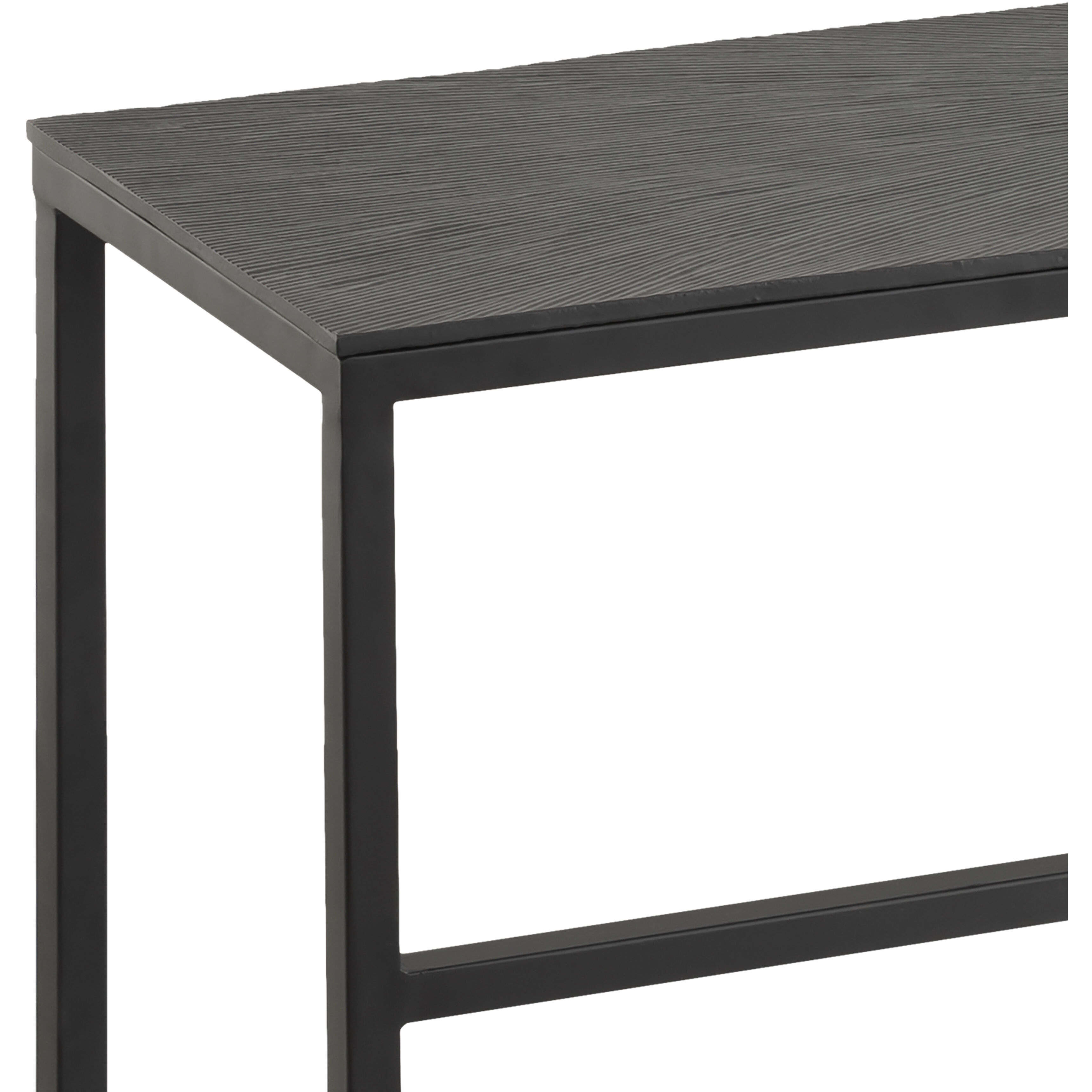 Aperio 46 X 11 inch Black Console Table