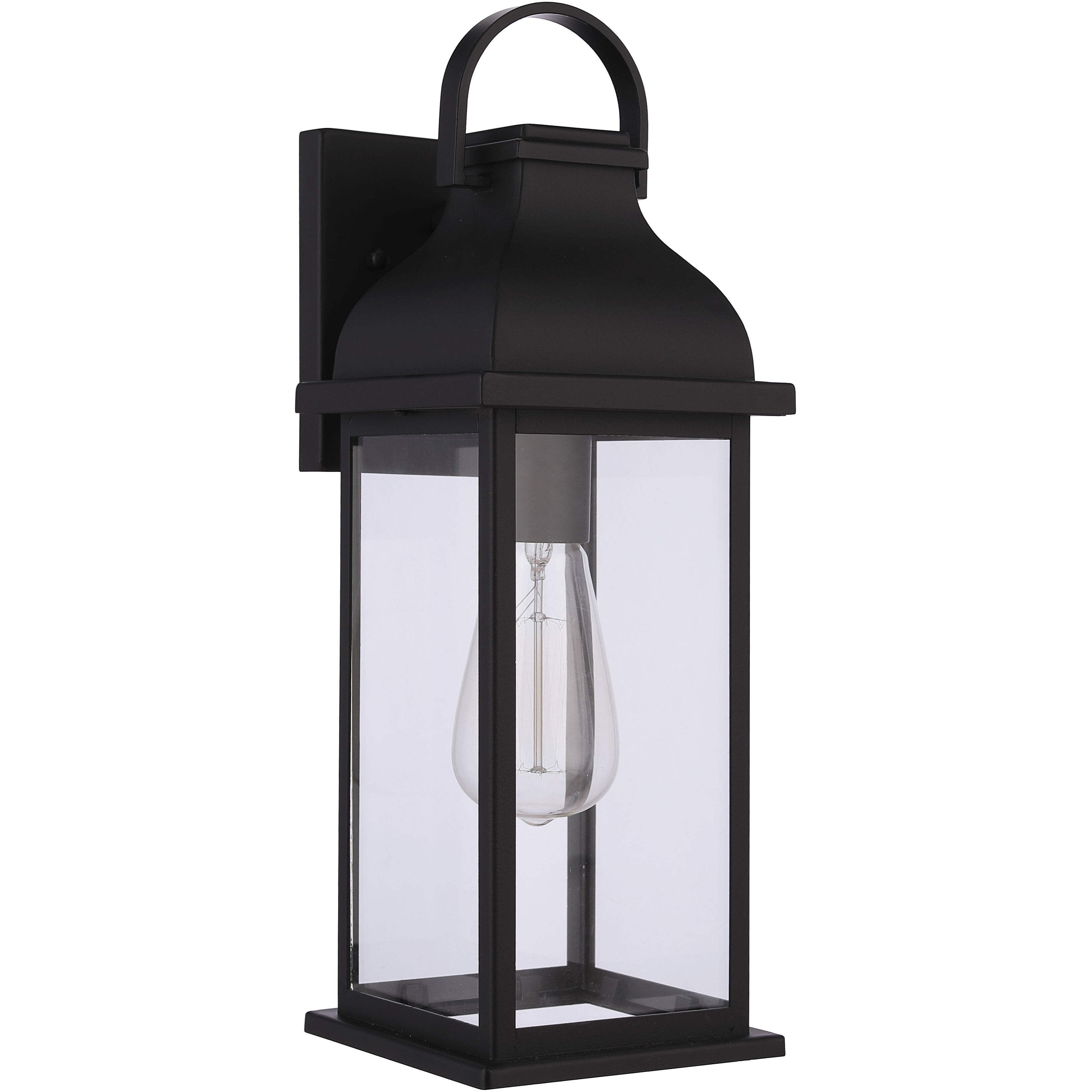 Bent Tree 1 Light 16 inch Midnight Outdoor Wall Lantern
