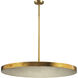 Laigne 4 Light 36 inch Gold Leaf Pendant Ceiling Light