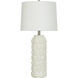 Flor 27.75 inch 100 watt Cream Table Lamp Portable Light