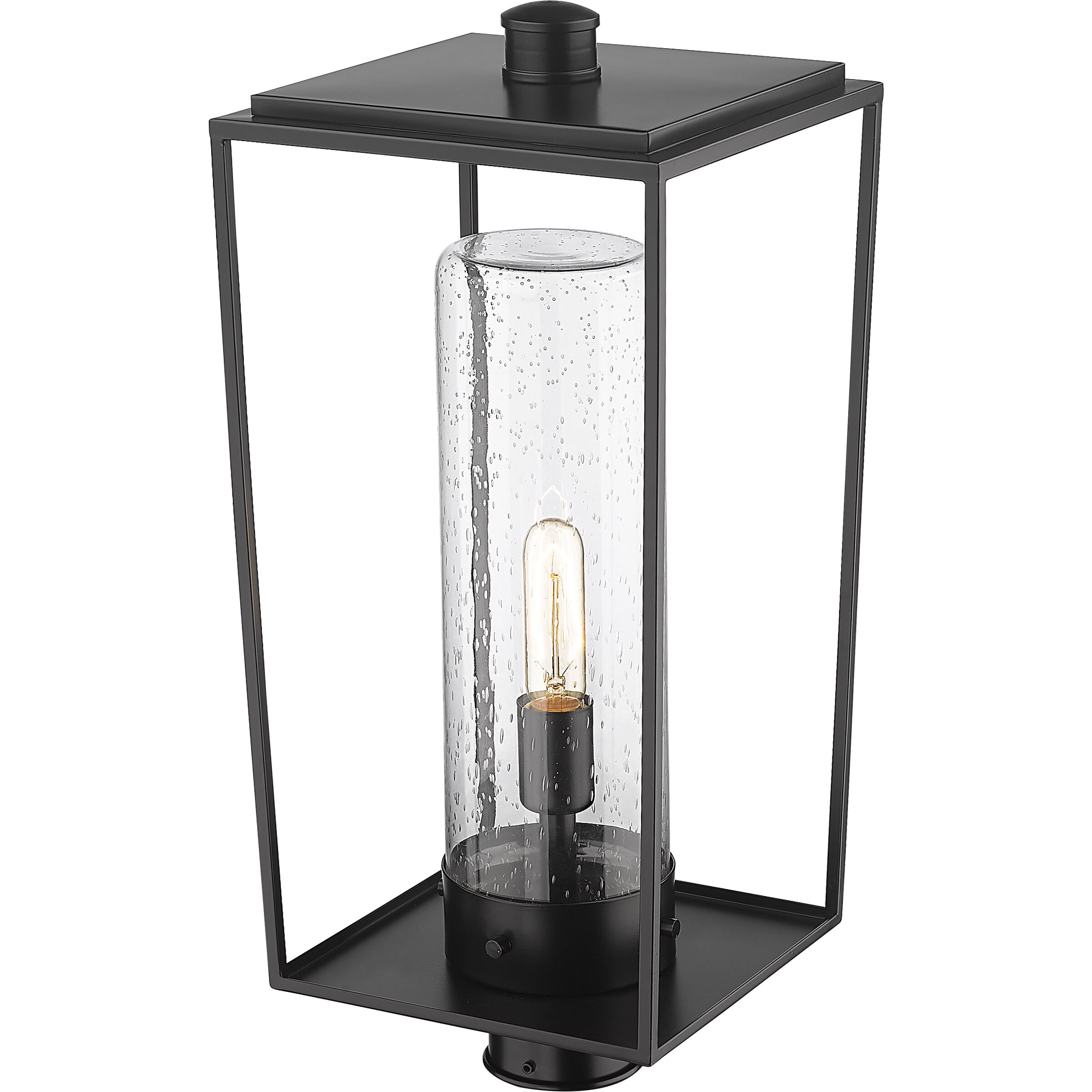 Sheridan 1 Light 22.5 inch Black Outdoor Post Mount Fixture