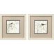 Heavenly Spring Black and Beige and Green and Gray Framed Art, Propac