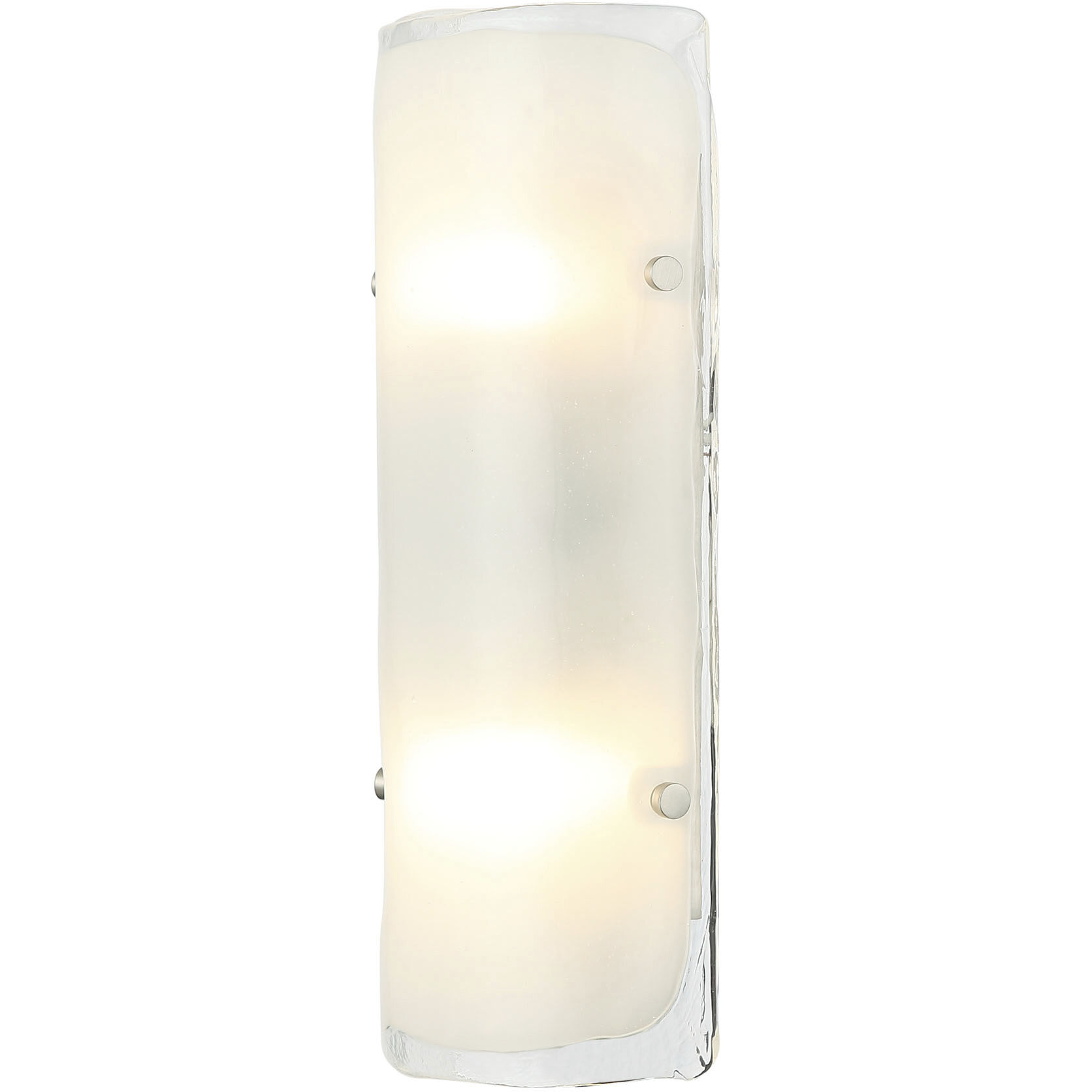 Fairchild 2 Light 6 inch Black and Polished Nickel with Satin Brass ADA Wall Sconce Wall Light