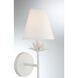 Vintage 1 Light 6 inch White Wall Sconce Wall Light