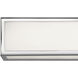 Alto LED 18 inch Chrome Vanity Light Wall Light, Vertical