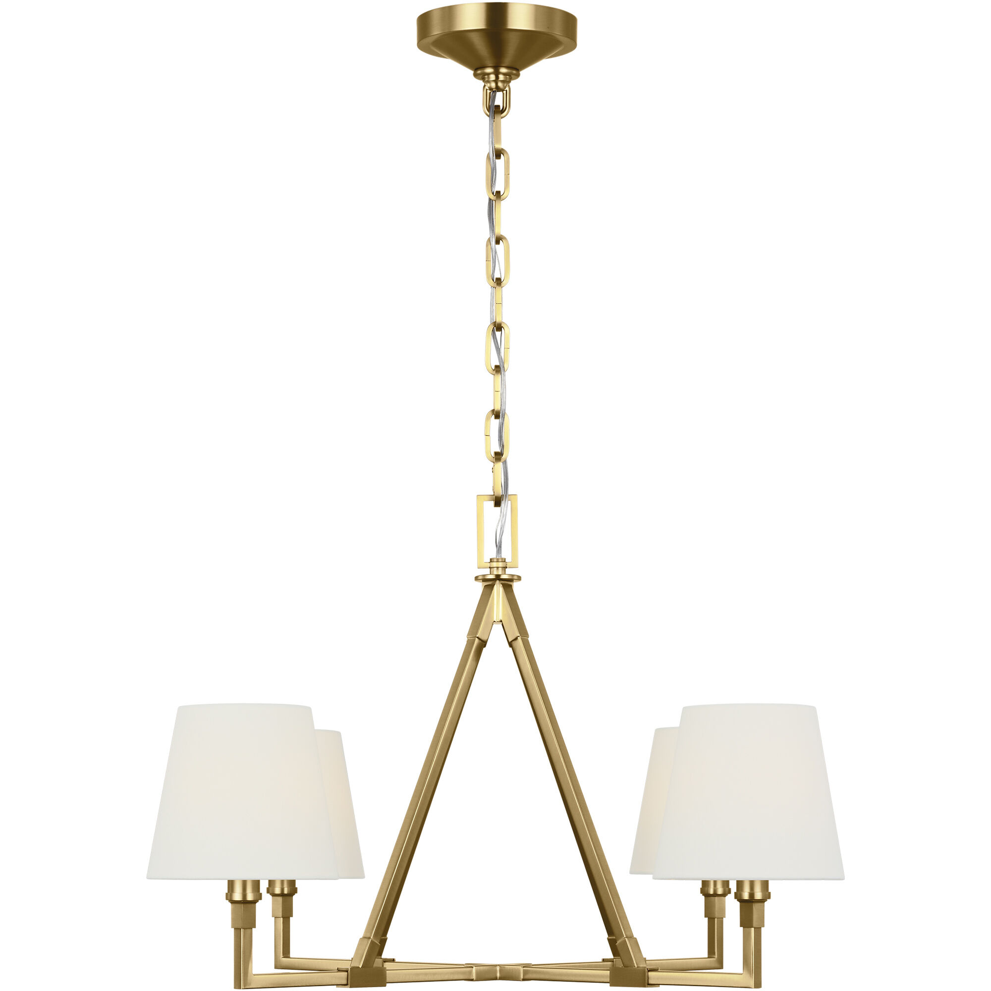 C&M by Chapman & Myers Perth 4 Light 31.00 inch Chandelier
