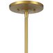 Key Largo 1 Light 28 inch Soft Brass Pendant Ceiling Light