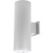 Tube Arch LED 6.25 inch White Sconce Wall Light in 3000K