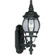 Kesley 1 Light 21 inch Textured Black Outdoor Wall Lantern