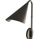 Amerson 5 inch 60 watt English Bronze Swing Arm Sconce Wall Light