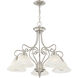 Coronado 5 Light 26 inch Brushed Nickel Chandelier Ceiling Light