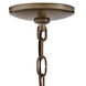 Cape Cod 1 Light 11 inch Burnished Bronze Outdoor Hanging
