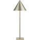 Paros 25 inch 5 watt Champagne Table Lamp Portable Light