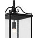 Giatti 1 Light 12.38 inch Midnight Outdoor Hanging Lantern, Small